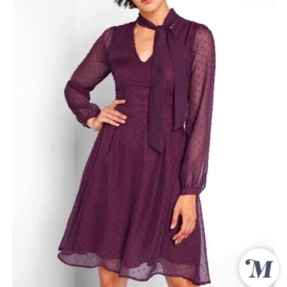 Apogee of Elegance (Deep Plum) by ModCloth